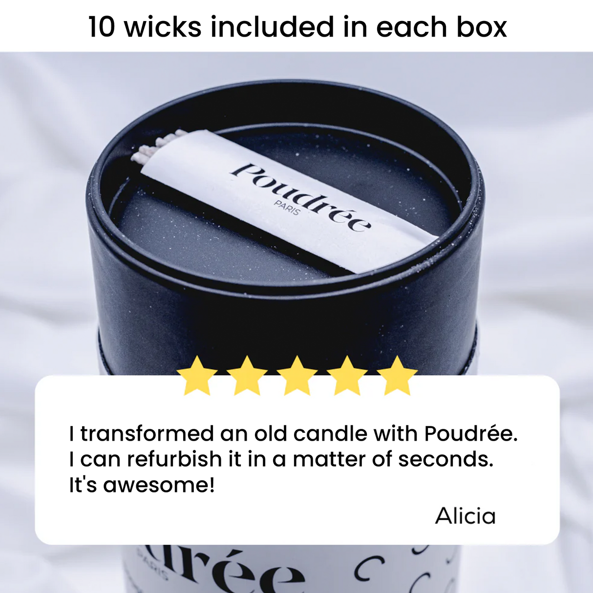 Poudree Candle Citronella.