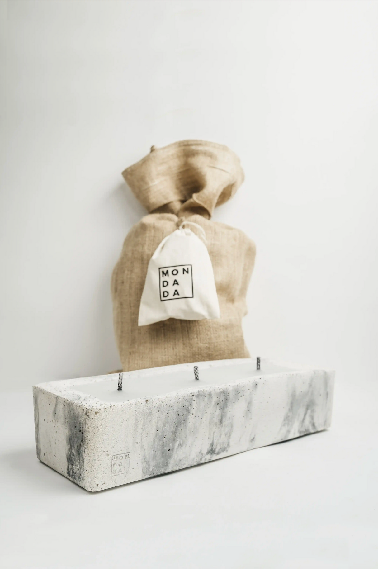 Urban Candle Rectangle (Grey)