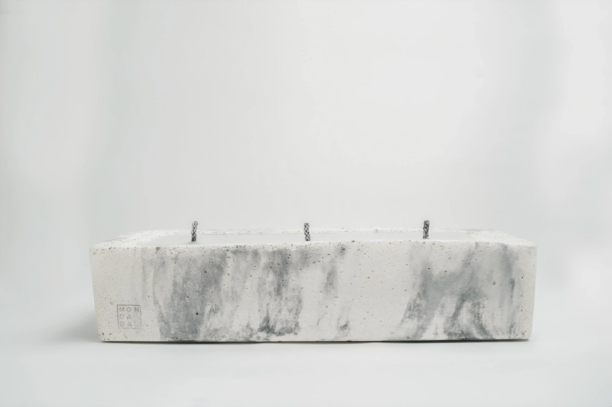 Urban Candle Rectangle (Grey)