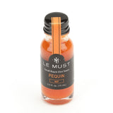 Le Must Pequin Hot Sauce, 15 ml, side view